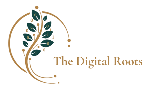 The Digital Roots logo – sterke online basis voor ondernemers